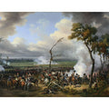 The Battle of Hanau, 1813, 1824 Painting by Horace Vernet