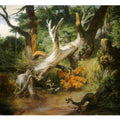 Hunting in the Pontine Marshes 1833 Painting by Horace Vernet