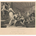 The Idle Prentice Betrayed by a Prostitute plate IX of Industry and Idleness 