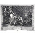 Idle 'Prentice Betray'd by his whore, and Taken in a Night Cellar with his Accomplice 