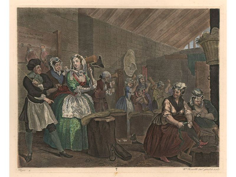 Scene in Bridewell 