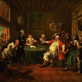 Falstaff Examining his Recruits from Henry IV by Shakespeare 