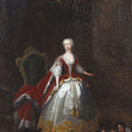 Portrait of Augusta of Saxe Gotha 