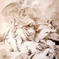 To the Genius of Franklin Painting by Jean-Honore