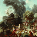 The Lover Crowned 1771-73 Painting by Jean-Honore