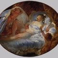 Le feu aux poudres Painting by Jean-Honore