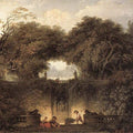 Le petit parc 1764-65 Painting by Jean-Honore