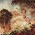 The Bathers 1772-75 Painting by Jean-Honore