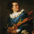 Portrait of Abbe de Saint-Non Painting by Jean-Honore