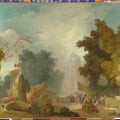 The Fete at Saint Cloud Painting by Jean-Honore