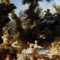 The Progress of Love: The Pursuit 1773 Painting by Jean-Honore