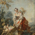 The Joys of Motherhood Painting by Jean-Honore