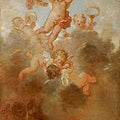 The Progress of Love 1771-1773 Painting by Jean-Honore