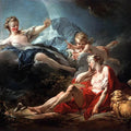 Diana and Endymion Painting by Jean-Honore