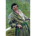 The Byelorussian, portrait of the peasant S. Shavrov, 1892 