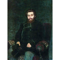 Portrait of painter Arkhip Ivanovich Kuindzhi 
