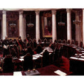 In the State Council Hall (Sketch for the picture Formal Session of the State Council) 