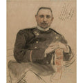 Portrait Of The Collector Stepan Petrovich Kratchkovsky (1866-1913) 