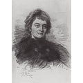 Portrait of Zinaida Nikolayevna Gippius 