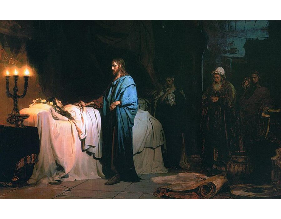 The Raising of Jairus's Daughter, 1871 