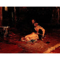 Ivan the Terrible and his son Ivan 1870-1873 (sketch) 