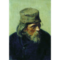 Seller of student works at the Academy of Arts 