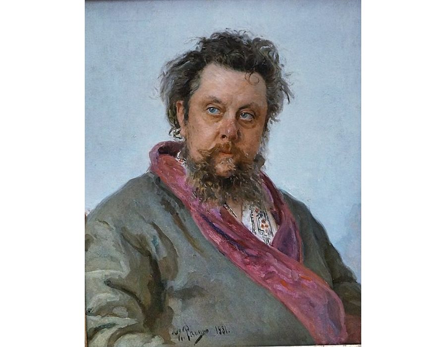 Composer Modest Mussorgsky 