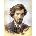Selfportrait, 1880 Painting by Isaac Ilyich Levitan