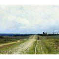The Vladimir's road Painting by Isaac Ilyich Levitan