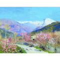 Spring in Italy Painting by Isaac Ilyich Levitan