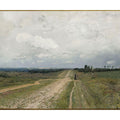 The Vladimir's road 2 Painting by Isaac Ilyich Levitan
