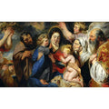 The Holy Family and child St. John the Baptist 
