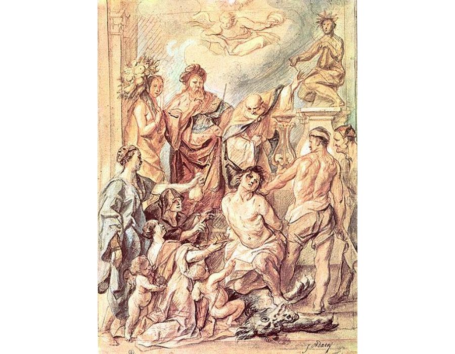 Martyrdom of St Quentin 