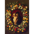 Madonna and Child Wreathed with Flowers 