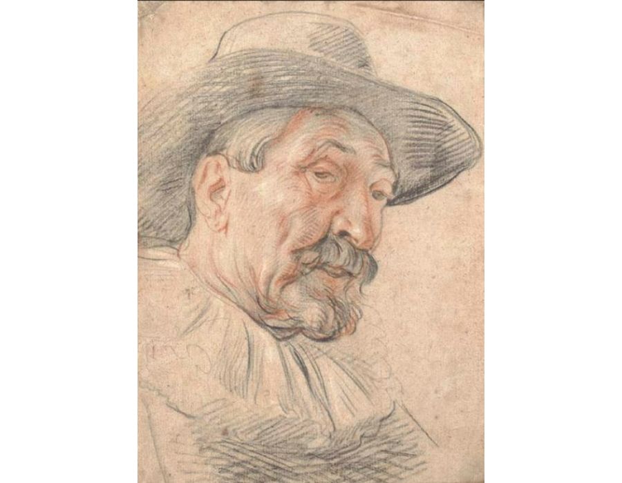 A bearded man 