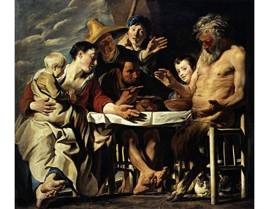 The Satyr And The Peasant 