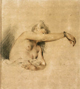 Nude with Right Arm Raised 1717-18 artwork preview