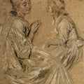 Two Seated Women 1716-17 