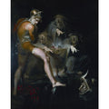 Macbeth consulting the Vision of the Armed Head Painting by Johann Henry Fuseli