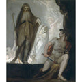 Teiresias foretells the future to Odysseus Painting by Johann Henry Fuseli