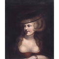 Portrait Of Sophia Rawlins, The Artist's Wife Painting by Johann Henry Fuseli