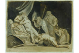 Meleager implored by the Aetolians to defend the City of Calydon (Iliad IX, 574-586) Painting artwork preview