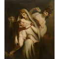 The Infant Shakespeare between Tragedy and Comedy Painting by Johann Henry Fuseli