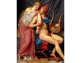 The Courtship of Paris and Helen [detail: 1] Painting artwork preview