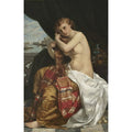 Venitienne A Sa Toilette Painting by Jacques Louis David