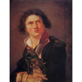 Portrait Of Lazre Hoche 1793 Painting by Jacques Louis David