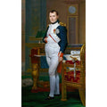 Napoleon in his Study 1812 Painting by Jacques Louis David.