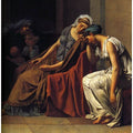 The Oath of the Horatii (detail 3) 1784 Painting by Jacques Louis David