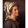 Portrait Of A Young Woman In A Turban Painting by Jacques Louis David