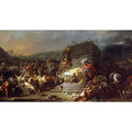 The Funeral of Patroclus Painting by Jacques Louis David